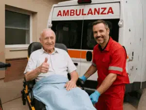 accompagnamento per visite mediche  