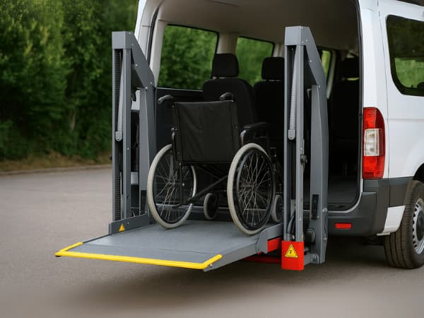 Autoveicoli per trasporto disabili - dotazioni e servizi