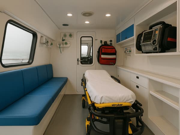 Idroambulanza soccorso via acqua